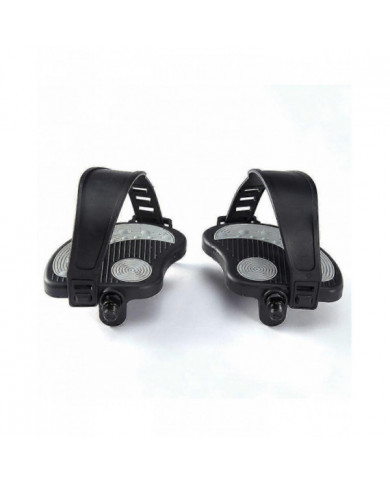 Pédales De Vélo D’exercice Avec Sangles Pour Vélo De Spin Et Vélo D’exercice Stationnaire D’intérieur, 1/2 Inch-yvan