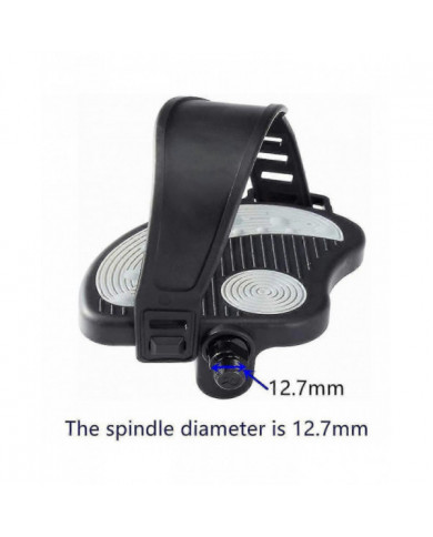 Pédales De Vélo D’exercice Avec Sangles Pour Vélo De Spin Et Vélo D’exercice Stationnaire D’intérieur, 1/2 Inch-yvan