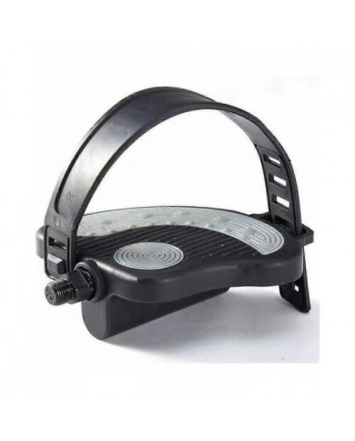 Pédales De Vélo D’exercice Avec Sangles Pour Vélo De Spin Et Vélo D’exercice Stationnaire D’intérieur, 1/2 Inch-yvan