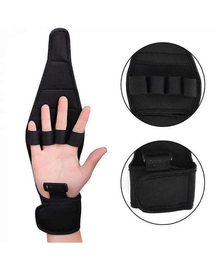 Gants d’entraînement auxiliaires de réadaptation anti-spasticité des doigts