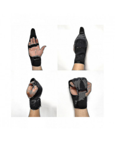 Gants d’entraînement auxiliaires de réadaptation anti-spasticité des doigts