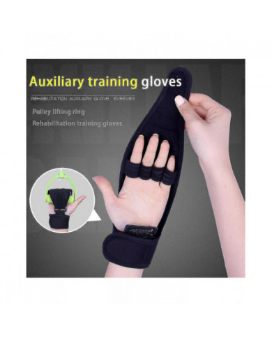Gants d’entraînement auxiliaires de réadaptation anti-spasticité des doigts