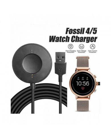 Chargeur compatible avec Fossil Gen 5 / Gen4 / Fossil Skagen Falster 2 Sports Smartwatch Chargeur rapide magnétique