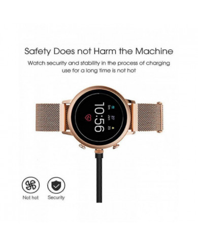 Chargeur compatible avec Fossil Gen 5 / Gen4 / Fossil Skagen Falster 2 Sports Smartwatch Chargeur rapide magnétique