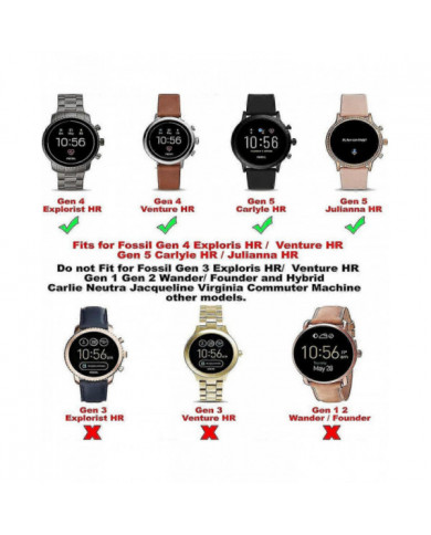 Chargeur compatible avec Fossil Gen 5 / Gen4 / Fossil Skagen Falster 2 Sports Smartwatch Chargeur rapide magnétique