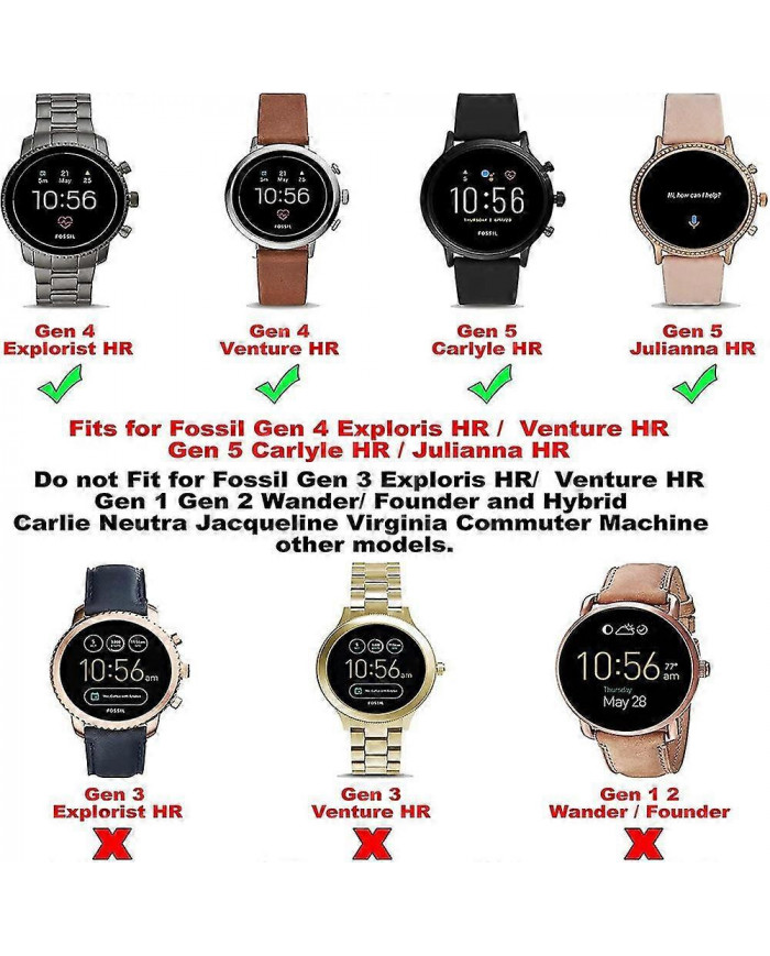 Chargeur compatible avec Fossil Gen 5 / Gen4 / Fossil Skagen Falster 2 Sports Smartwatch Chargeur rapide magnétique