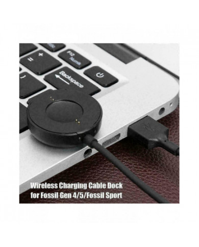 Chargeur compatible avec Fossil Gen 5 / Gen4 / Fossil Skagen Falster 2 Sports Smartwatch Chargeur rapide magnétique