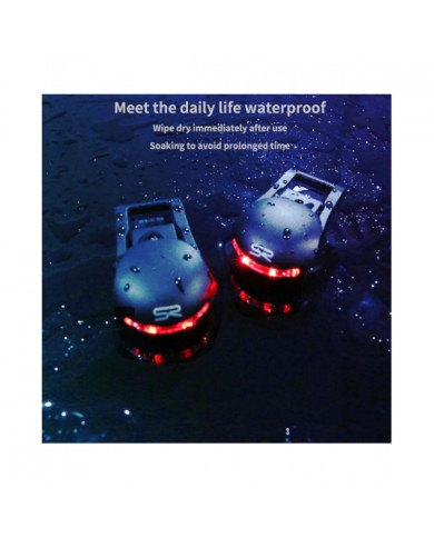 Bicycle Parts SELLE ROYAL MTB Saddle Light Bicycle Safety Rear Light SR Road Bike Warning Saddle Taillight Cycling [...]