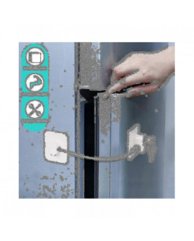 Serrure de réfrigérateur à 2 paquets Serrure de réfrigérateur à combinaison robuste