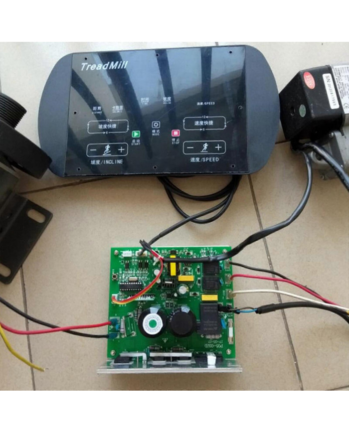 Universel 1-4.0HP Tapis Roulant Contrôleur Circuit Imprimé Tapis Roulant Console Affichage