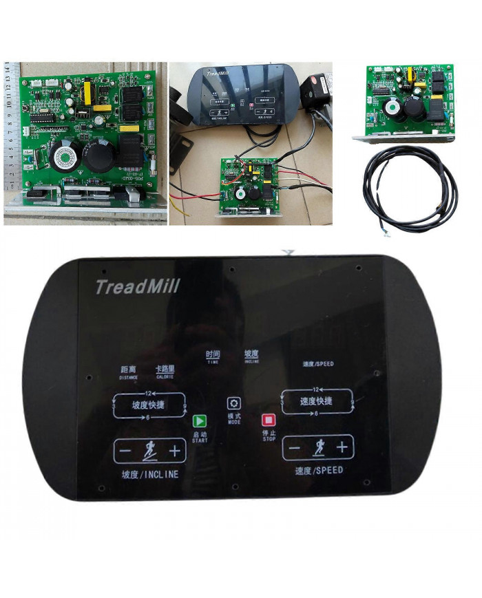 Universel 1-4.0HP Tapis Roulant Contrôleur Circuit Imprimé Tapis Roulant Console Affichage