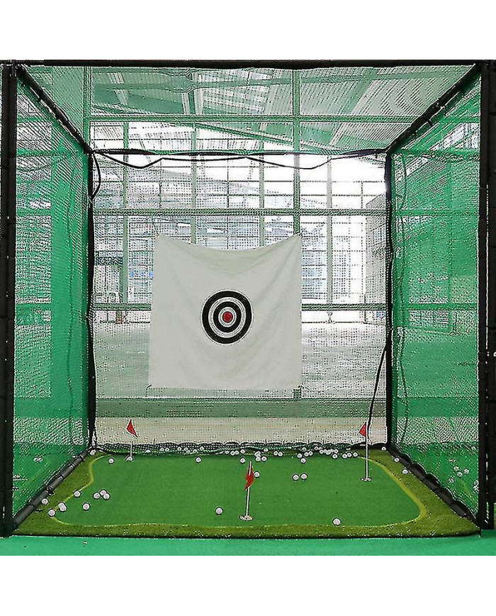 Filet de golf Frapper Cage Entraînement Net Intérieur Extérieur Plein Impact Double Stop Tissu avec Cible [...]