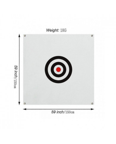 Filet de golf Frapper Cage Entraînement Net Intérieur Extérieur Plein Impact Double Stop Tissu avec Cible [...]