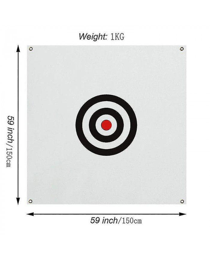 Filet de golf Frapper Cage Entraînement Net Intérieur Extérieur Plein Impact Double Stop Tissu avec Cible [...]