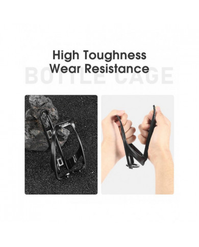 WEST BIKING YP0704043 Bicycle Water Bottle Cage PC+Fiberglass Bike Bottle Mount Bracket