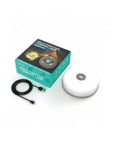 Guirlande lumineuse de camping, avec 8 modes réglables, lanterne de camping LED rechargeable, lumières de camping [...]