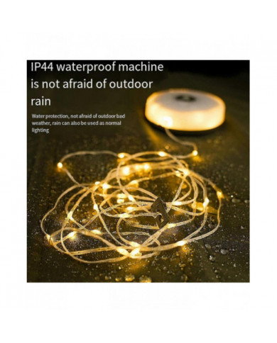 Guirlande lumineuse de camping, avec 8 modes réglables, lanterne de camping LED rechargeable, lumières de camping [...]