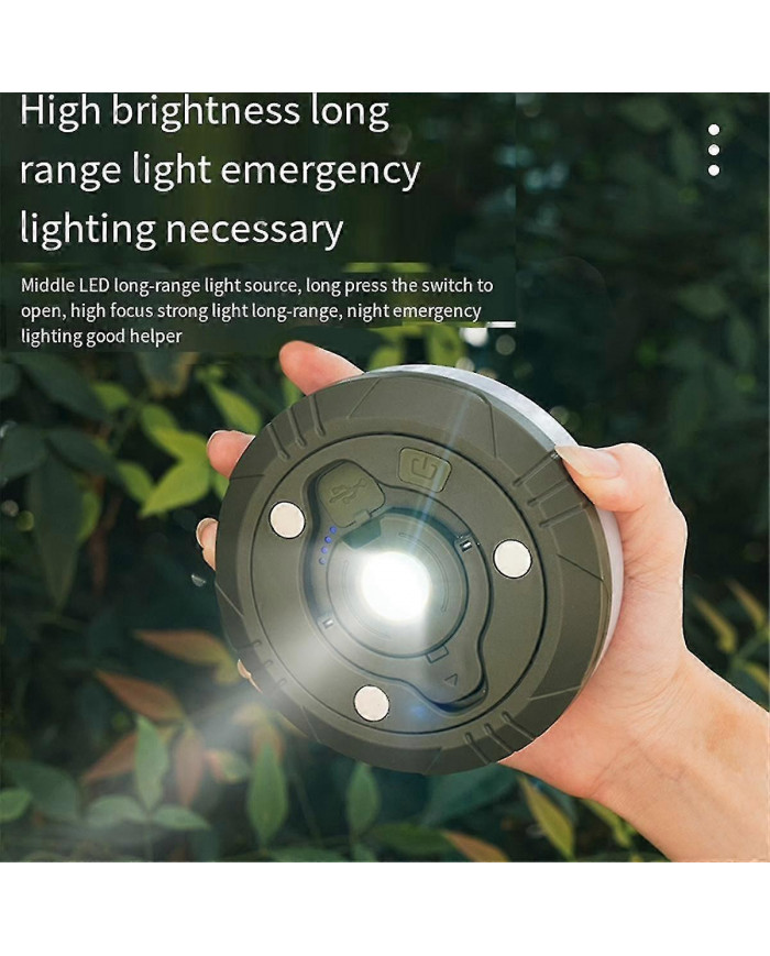 Guirlande lumineuse de camping, avec 8 modes réglables, lanterne de camping LED rechargeable, lumières de camping [...]