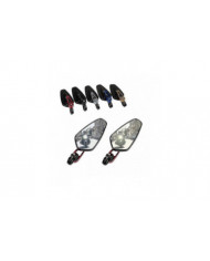 2024 For Kawasaki Z900 Z 900 Motorcycle Rear View Black Handle Bar End Side Rearview Mirrors