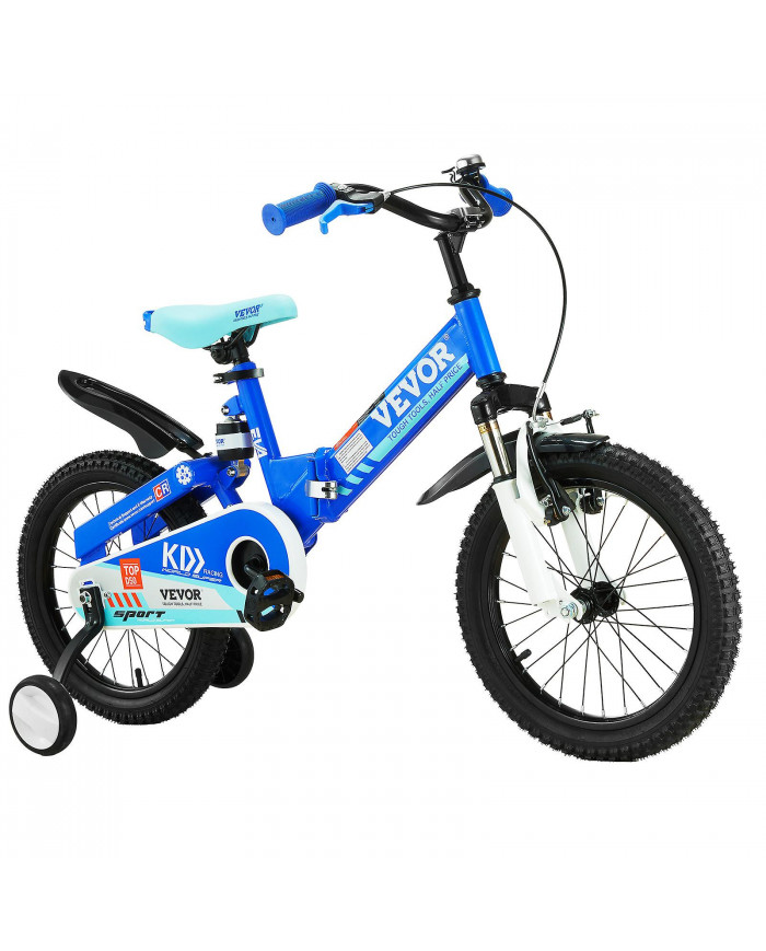 Vélo d’équilibre pliant pour tout-petits, acier à haute teneur en carbone de 16 pouces avec siège et guidon [...]