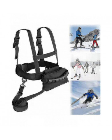 Harnais de ski pour enfants, bandoulière de sécurité de ski, entraînement de ski Sécurité Laisse snowboard [...]