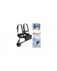 Harnais de ski pour enfants, bandoulière de sécurité de ski, entraînement de ski Sécurité Laisse snowboard [...]