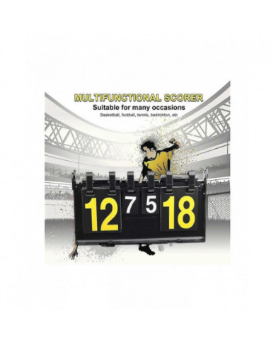 Tableau de score à 4 chiffres Basket-ball Football Volleyball Sport Tableau d’affichage de tennis de table Tableau [...]