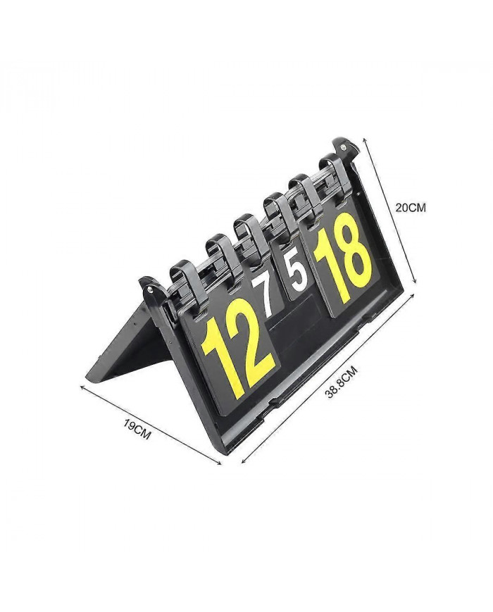 Tableau de score à 4 chiffres Basket-ball Football Volleyball Sport Tableau d’affichage de tennis de table Tableau [...]