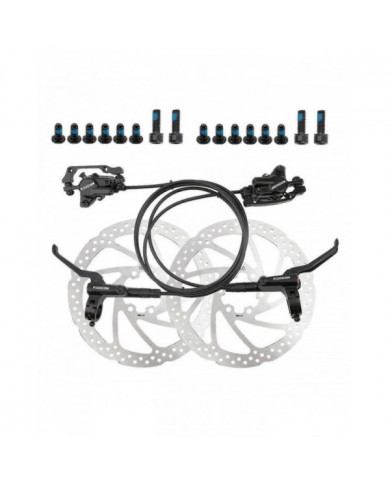 Mtb Bike Hydraulic Disc Brake Set Front Back Brake Pair Disc Disc Disc