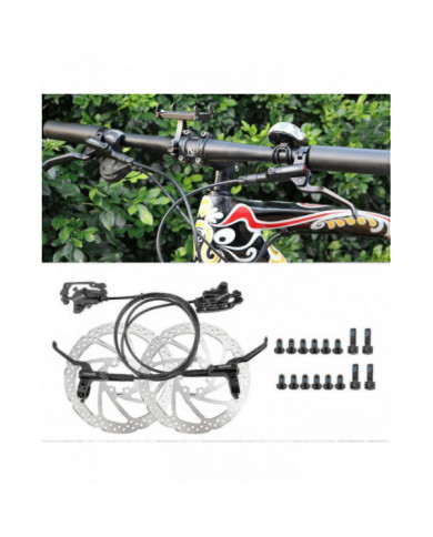 Mtb Bike Hydraulic Disc Brake Set Front Back Brake Pair Disc Disc Disc