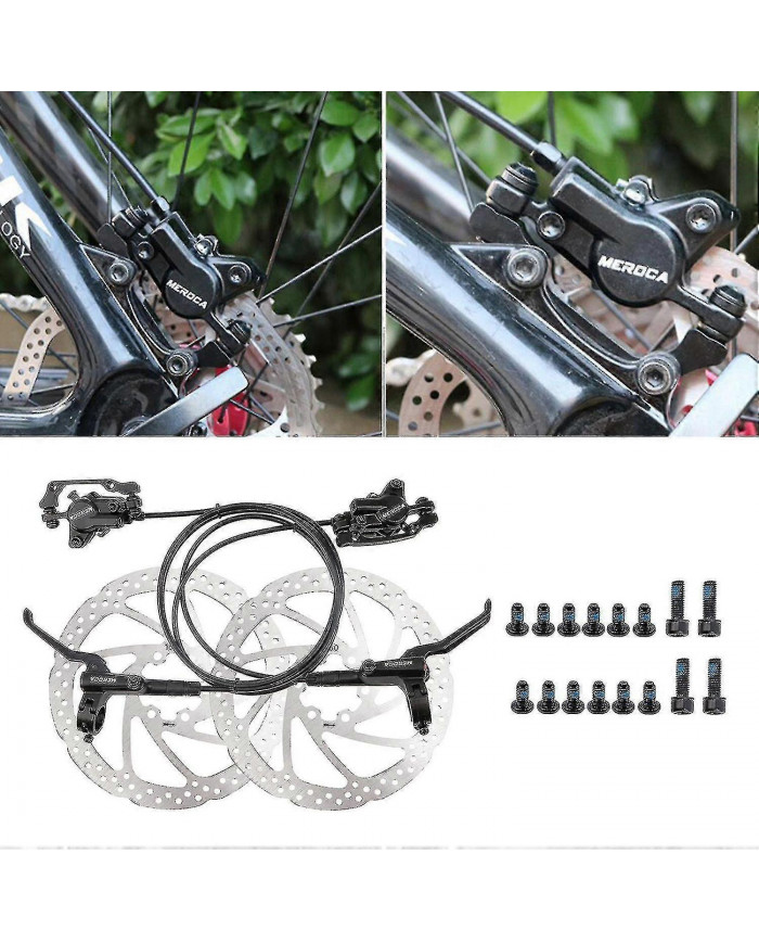 Mtb Bike Hydraulic Disc Brake Set Front Back Brake Pair Disc Disc Disc