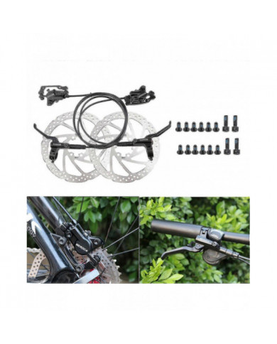 Mtb Bike Hydraulic Disc Brake Set Front Back Brake Pair Disc Disc Disc