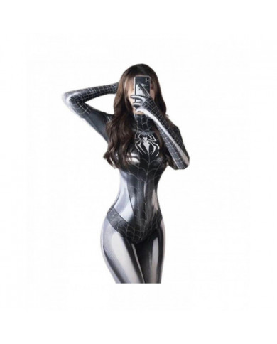 Lady Superhero Spiderman Cosplay Body Costume Halloween Costume Jumpsuit Romper Party Fancy Dress Cadeaux