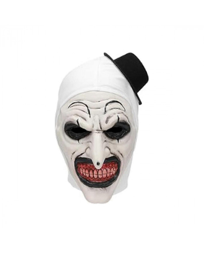 Halloween Terrifier Masque Clown Masque Effrayant Joker Costume Halloween Horreur Masque effrayant pour hommes adultes