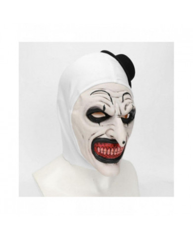 Halloween Terrifier Masque Clown Masque Effrayant Joker Costume Halloween Horreur Masque effrayant pour hommes adultes