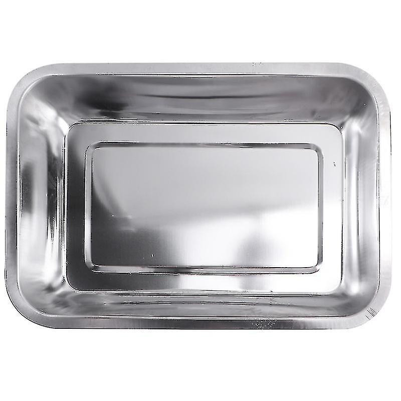 1pc Stainless Steel Pet Waste Dog Birds Urinary Tray Cage Accessory Silver