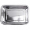 1pc Stainless Steel Pet Waste Dog Birds Urinary Tray Cage Accessory Silver