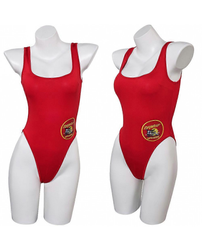 Femmes C.J. Parker Cosplay Fantasy Maillot De Bain Baywatch Costume Adulte Été Combinaison Maillots de Bain Tenues [...]