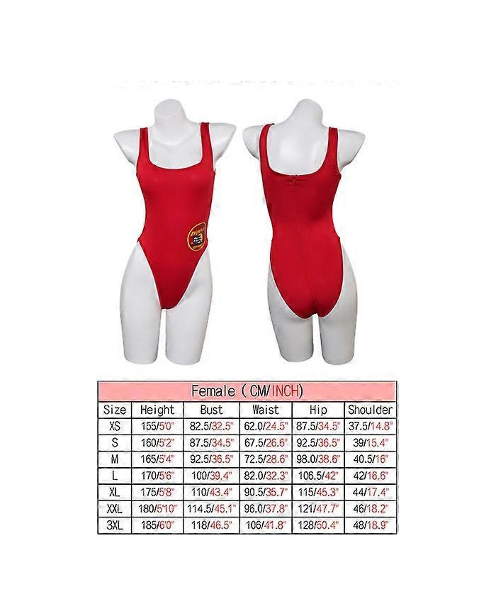 Femmes C.J. Parker Cosplay Fantasy Maillot De Bain Baywatch Costume Adulte Été Combinaison Maillots de Bain Tenues [...]