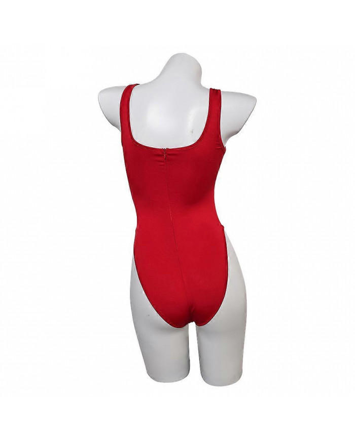 Femmes C.J. Parker Cosplay Fantasy Maillot De Bain Baywatch Costume Adulte Été Combinaison Maillots de Bain Tenues [...]