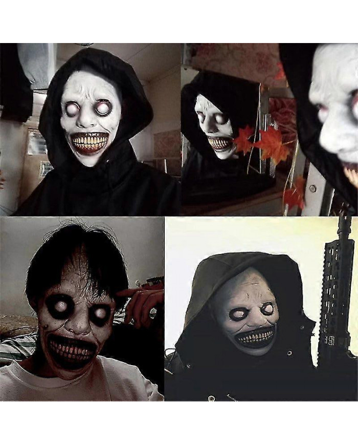 Effrayant Halloween Masque Horreur Sourire Démons Maléfique Cosplay Scary Costume Party Accessoires