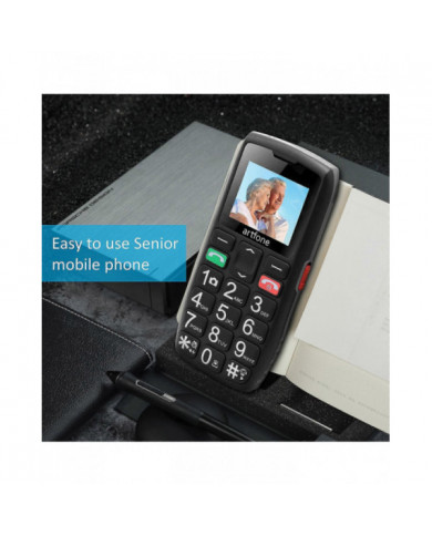 Téléphone portable senior déverrouillé avec gros boutons - bouton Sos - radio fm - haut-parleur Box - batterie [...]