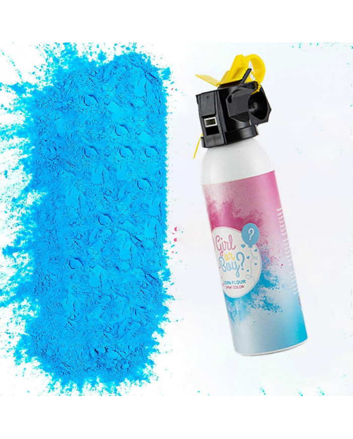 Sexe Révéler Extincteur Bleu Couleur Confettis Poudre Bébé Garçon Sexe Révéler Flacon Pulvérisateur Pour Fêtes De [...]