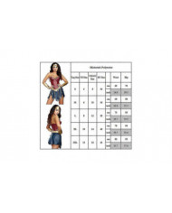 Wonder Woman Femmes Cosplay Costume Roleplay Party Fancy Dress Outfit Set