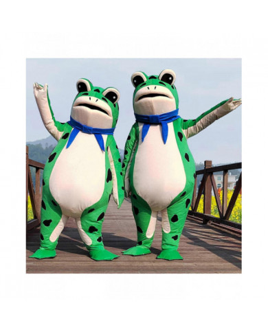 Costume de grenouille gonflable Costume de grenouille Cosplay Costume pour adulte, costumes de festival Nouveau - SNNGV