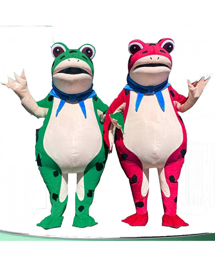 Costume de grenouille gonflable Costume de grenouille Cosplay Costume pour adulte, costumes de festival Nouveau - SNNGV