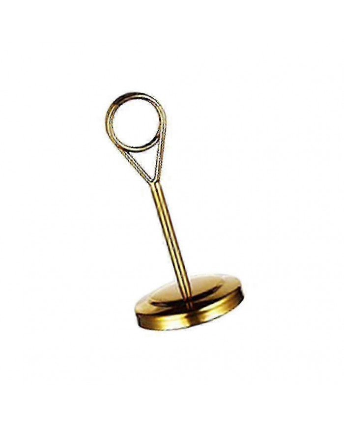 1/2/3/5 Stainless Table Number Holder Sign Holder Photo Stand For