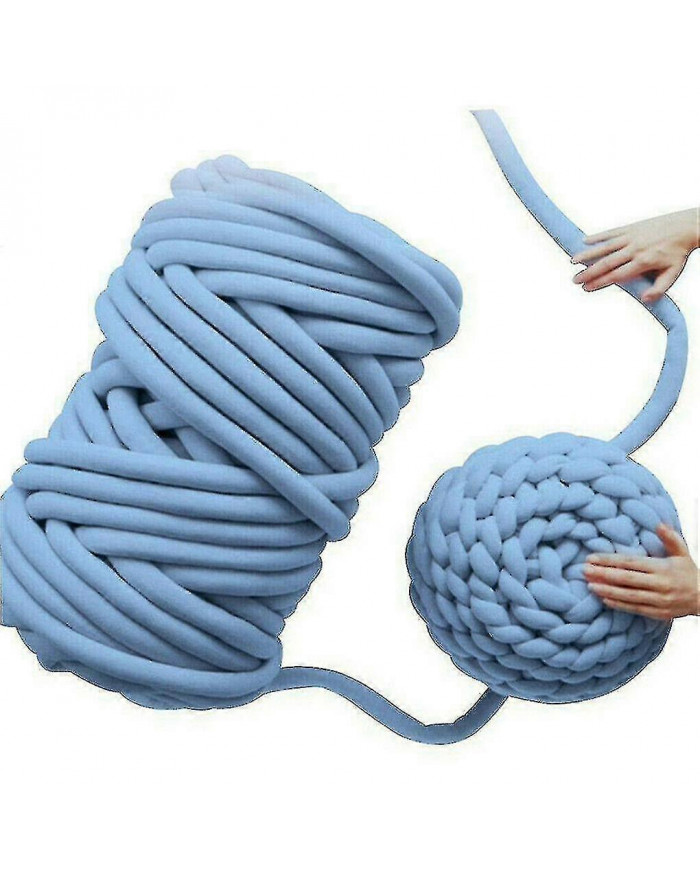500g / 1kg Diy Chunky Yarn Jumbo Knit Giant Arm Knitting Blanket Thick Weaving Manuel