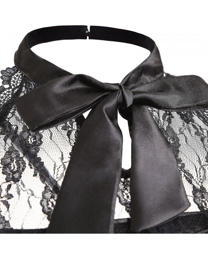 Steampunk Femmes Gothique Robe Sans Manches Haute Basse Design Dentelle Costume Médiéval