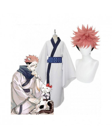 Anime Jujutsu Kaisen Itadori Yuji Ryomen Sukuna Cosplay Tenues adultes Japon Kimono Hanfu Halloween Costumes
